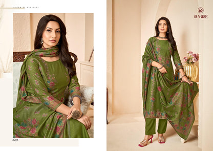 Sukun Vol 3 Sunrise Vintage Silk Pant Style Suits Wholesaler