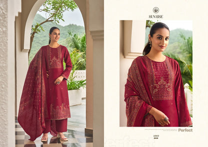 Sukun Vol 4 Sunrise Bostone Silk Pant Style Suits Manufacturer Ahmedabad