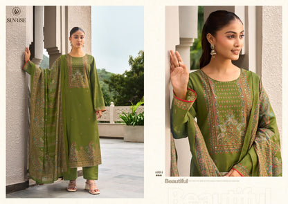 Sukun Vol 4 Sunrise Bostone Silk Pant Style Suits Manufacturer Ahmedabad