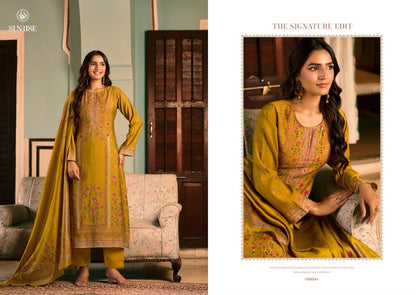 Sukun Vol 5 Sunrise Bostone Silk Pant Style Suits Supplier Ahmedabad