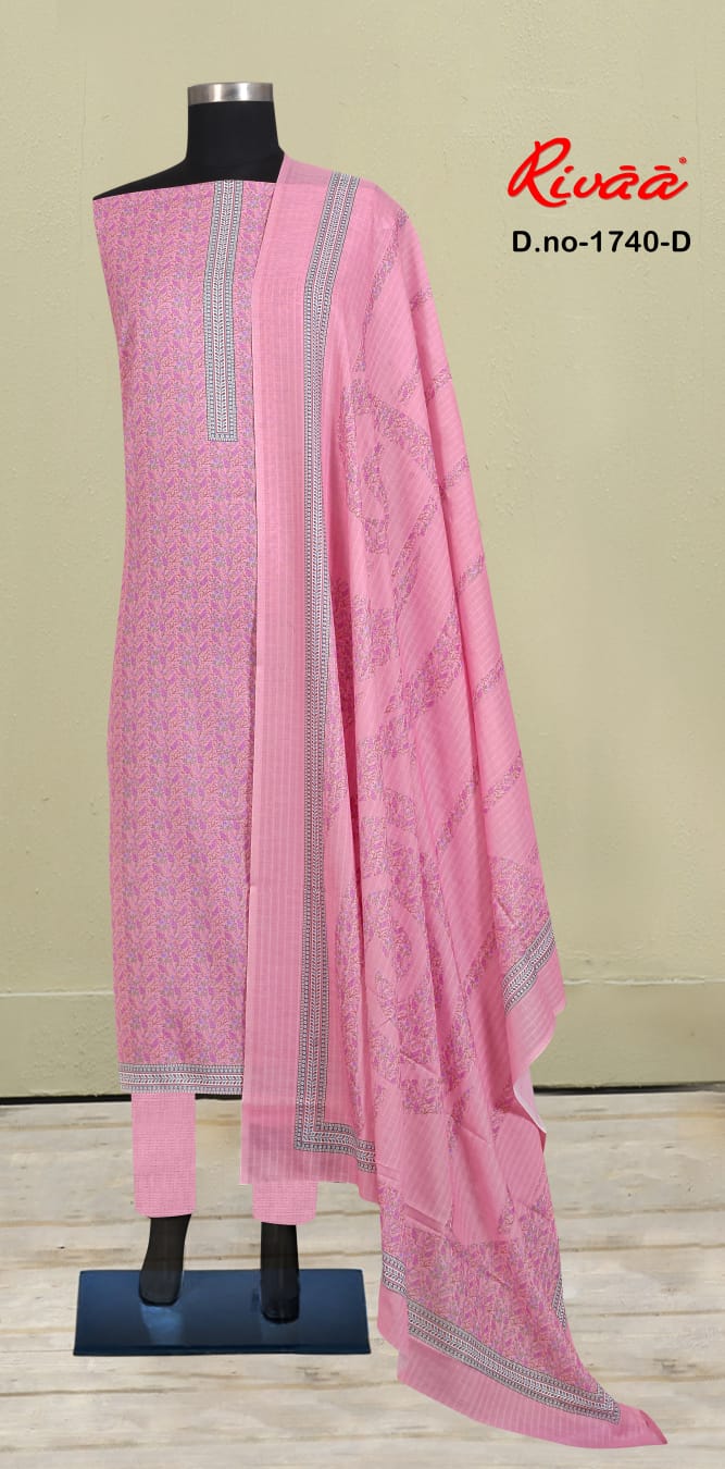 Sukura 1740 Rivaa Cotton Salwar Suits Exporter Gujarat