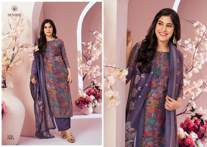 Sumaira Once Again Sunrise Modal Silk Pant Style Suits Exporter Ahmedabad