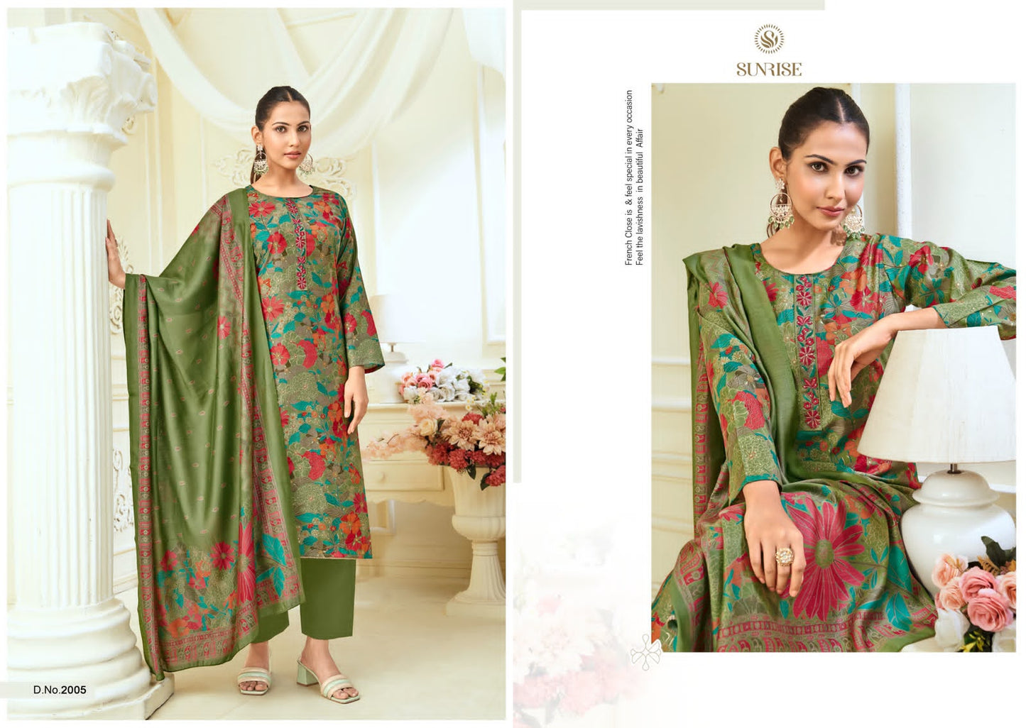 Sumaira Vol 2 Sunrise Modal Silk Pant Style Suits Manufacturer Ahmedabad