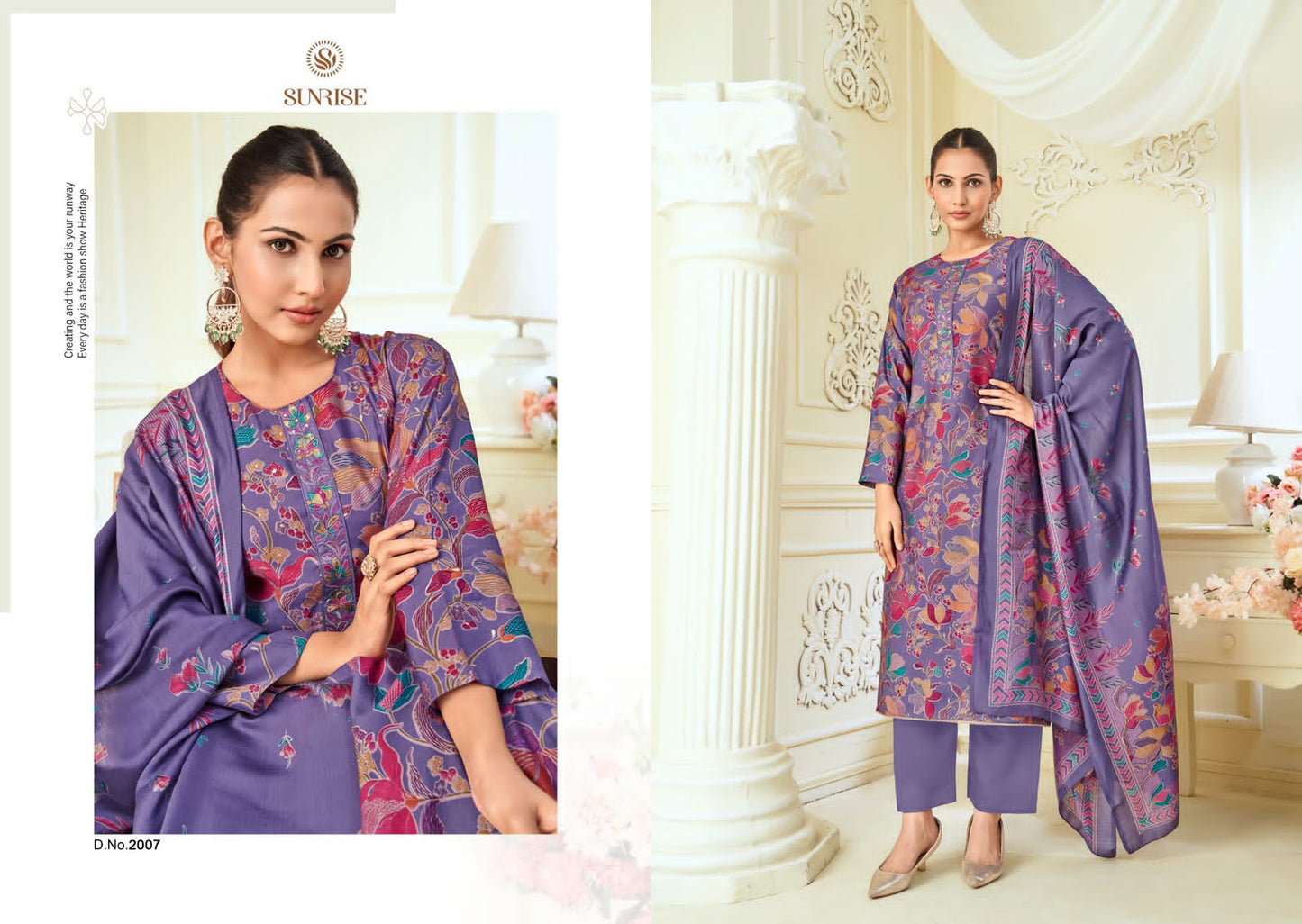 Sumaira Vol 2 Sunrise Modal Silk Pant Style Suits Manufacturer Ahmedabad