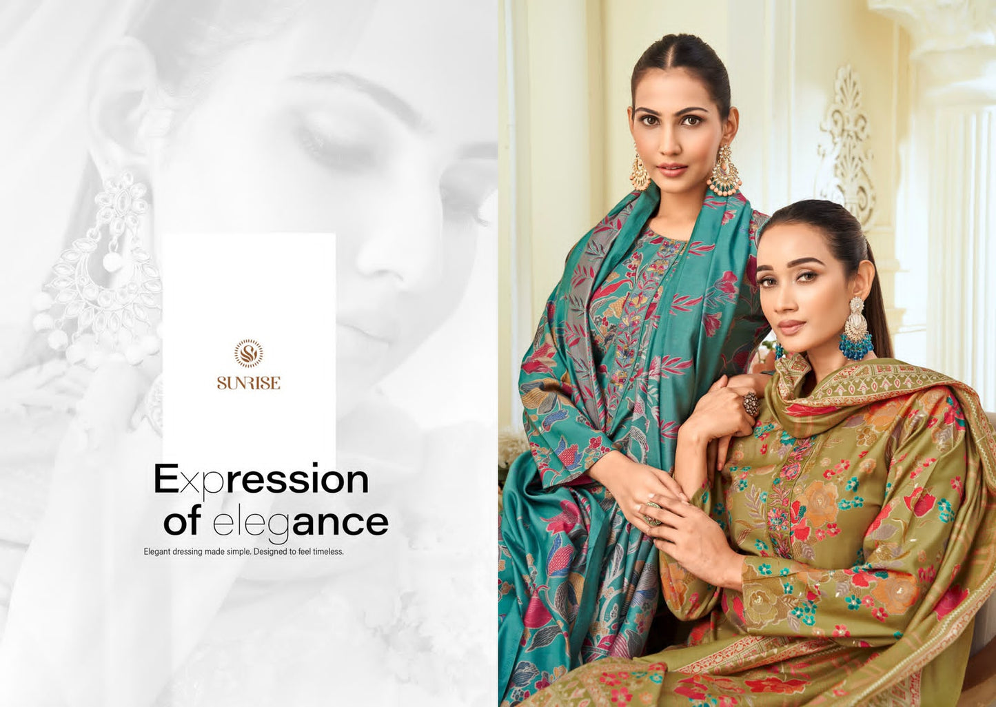 Sumaira Vol 2 Sunrise Modal Silk Pant Style Suits Manufacturer Ahmedabad