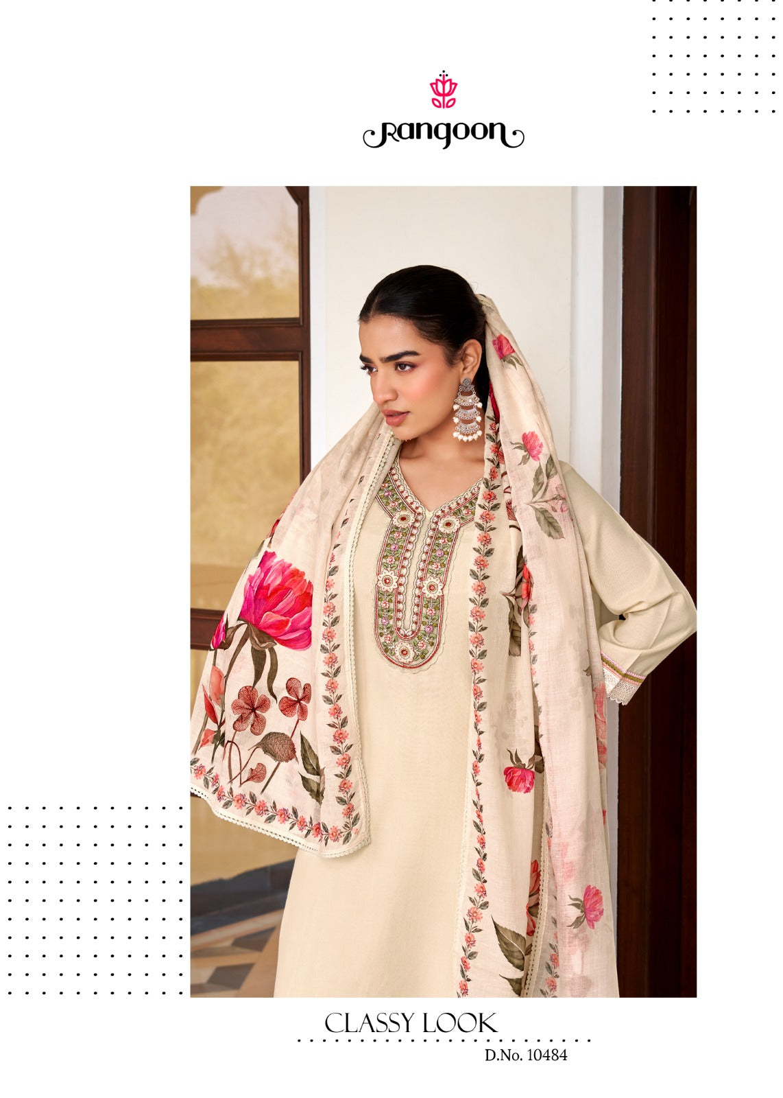 Suman Rangoon Viscose Readymade Plazzo Style Suits Exporter India