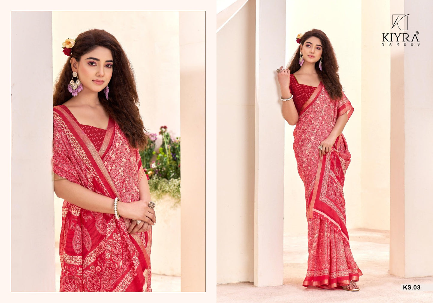 Sumangli Vol 1 Kiyra Dull Moss Sarees Wholesale Price