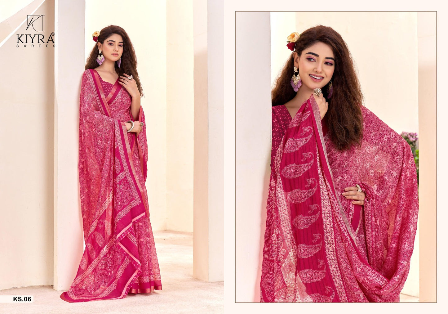 Sumangli Vol 1 Kiyra Dull Moss Sarees Wholesale Price