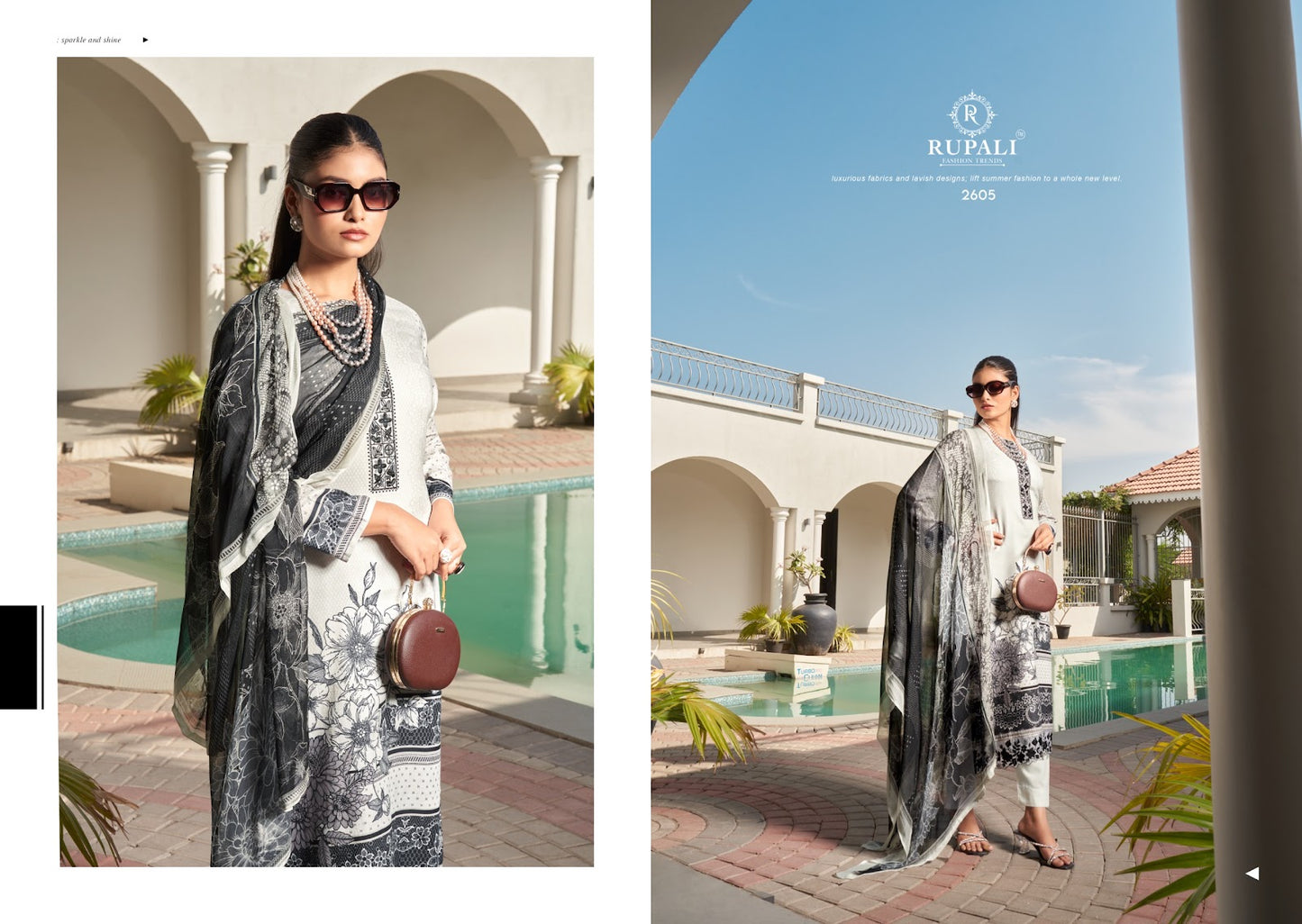 Sumeer Breeze Rupali Jaam Satin Pant Style Suits Wholesale Price