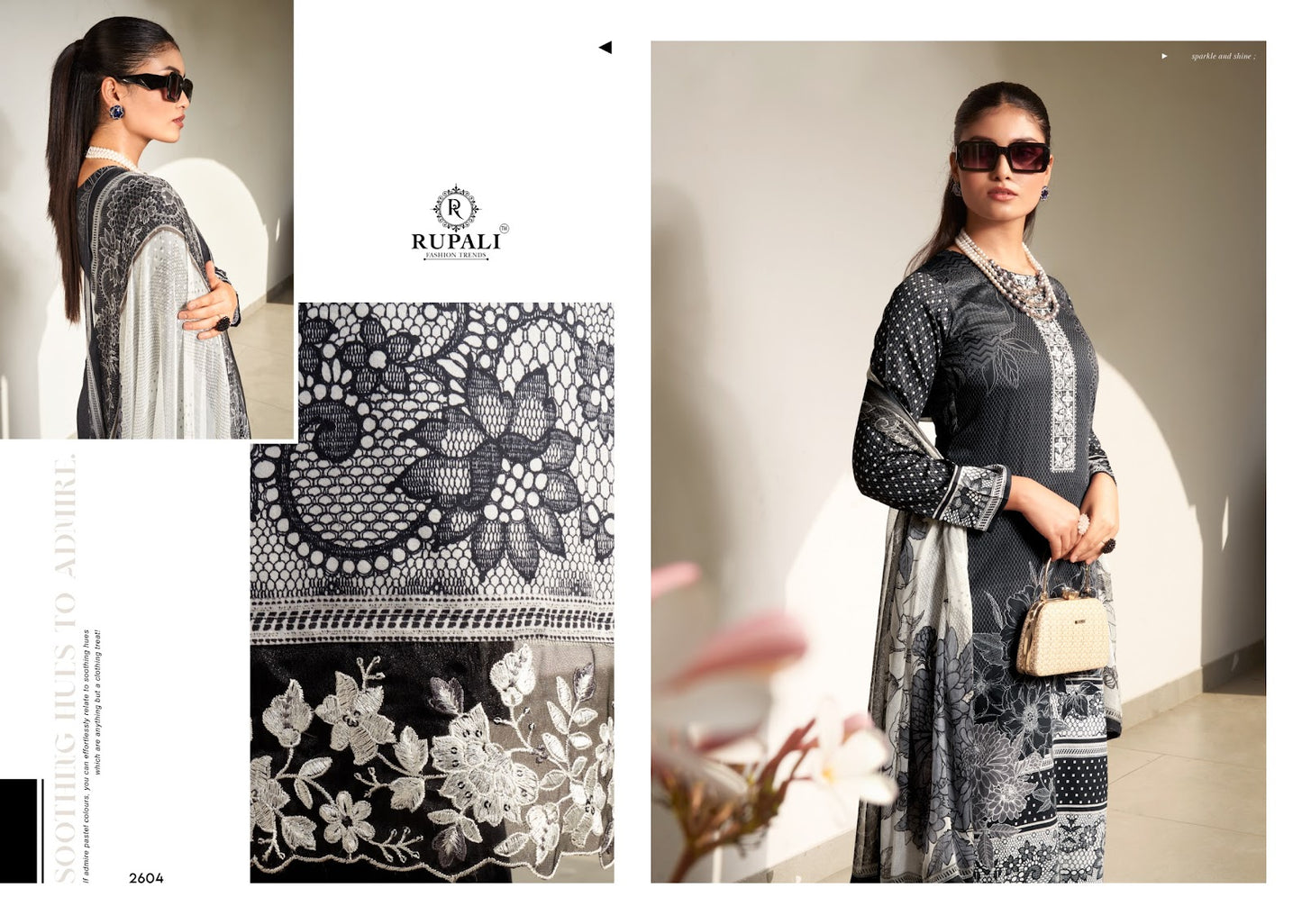 Sumeer Breeze Rupali Jaam Satin Pant Style Suits Wholesale Price