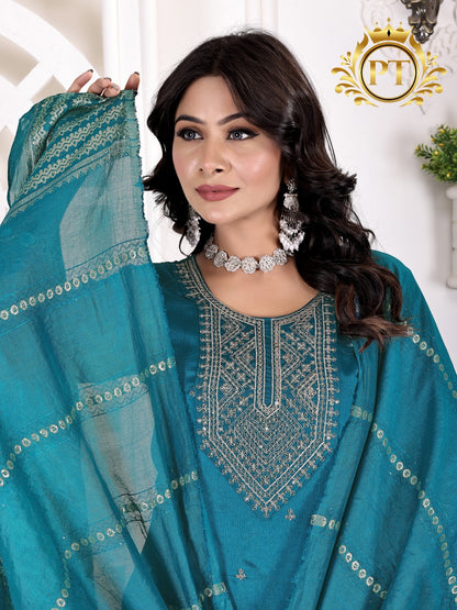 Sumer Special Vol 1 Pt Vichitra Silk Readymade Pant Style Suits Manufacturer India