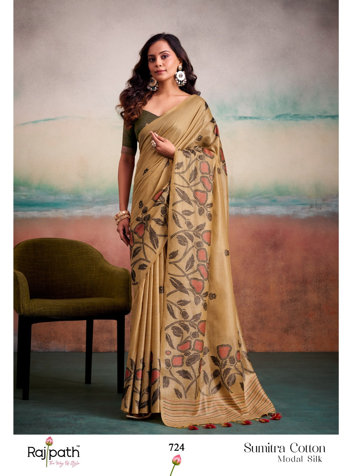 Sumitra Cotton Rajpath Modal Silk Sarees Manufacturer India