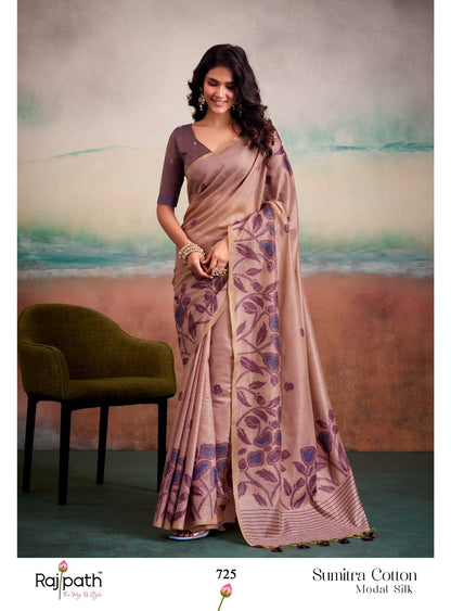 Sumitra Cotton Rajpath Modal Silk Sarees Manufacturer India