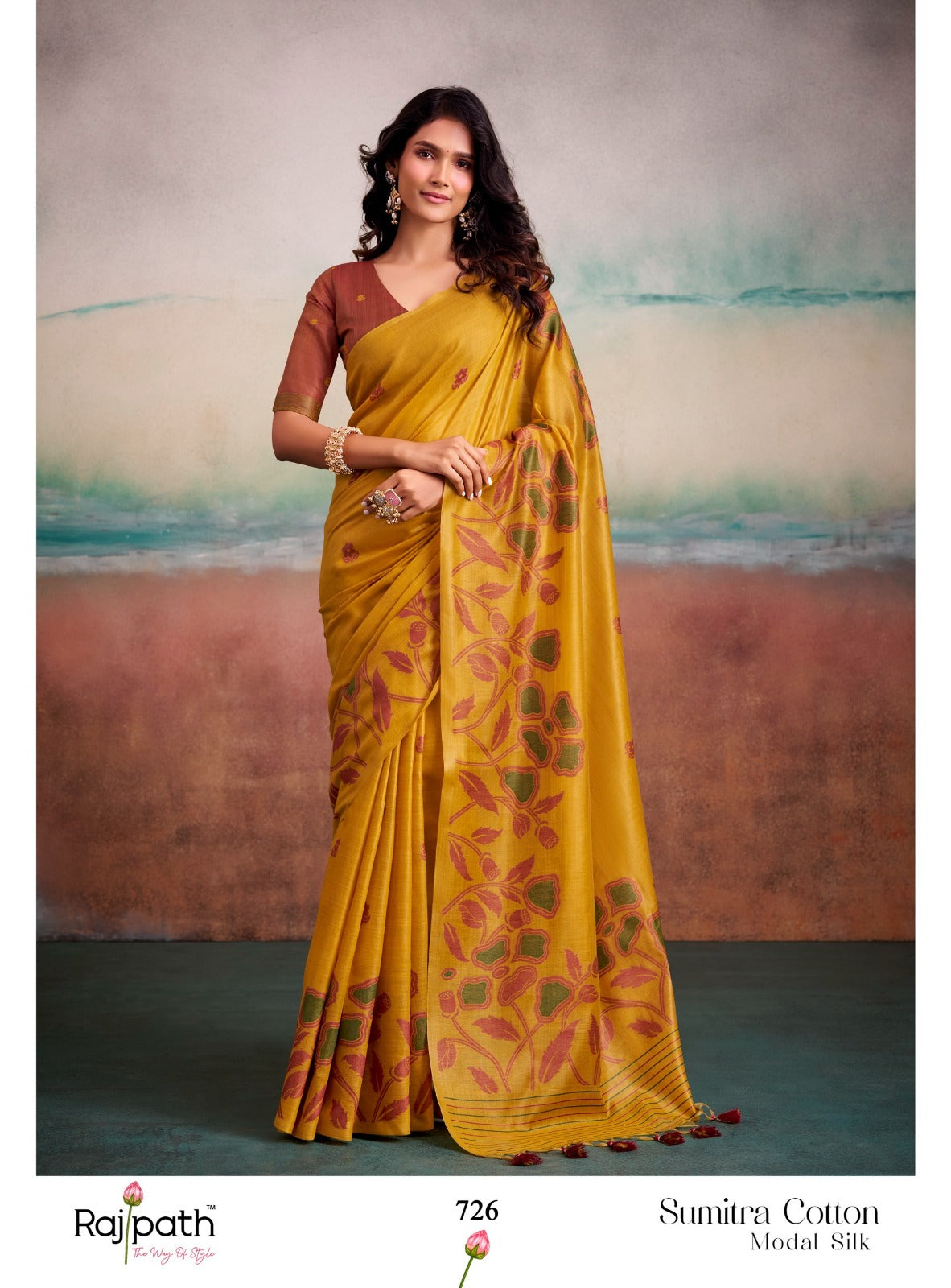 Sumitra Cotton Rajpath Modal Silk Sarees Manufacturer India