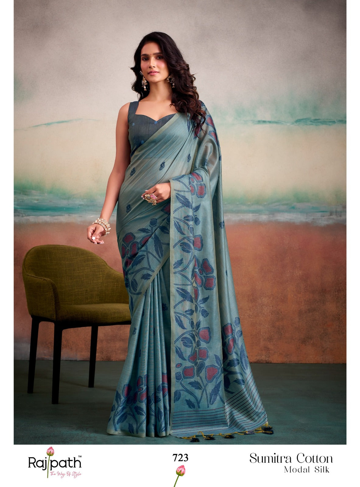 Sumitra Cotton Rajpath Modal Silk Sarees Manufacturer India