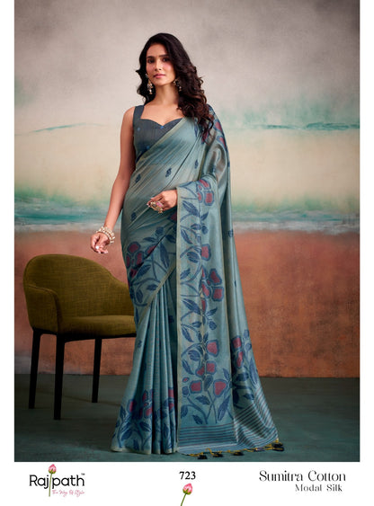 Sumitra Cotton Rajpath Modal Silk Sarees Manufacturer India