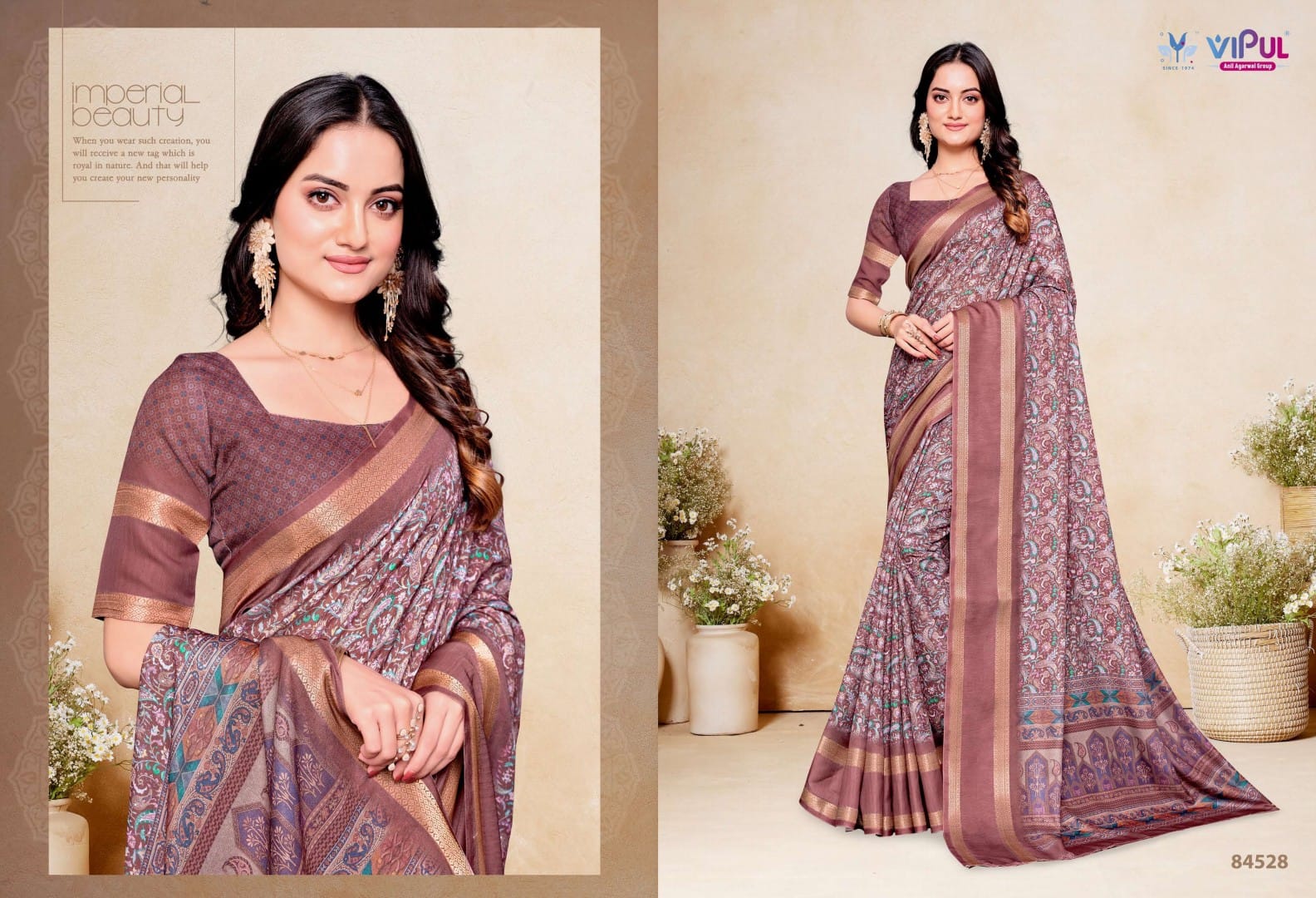 Sumitra Vipul Silk Sarees Wholesaler India