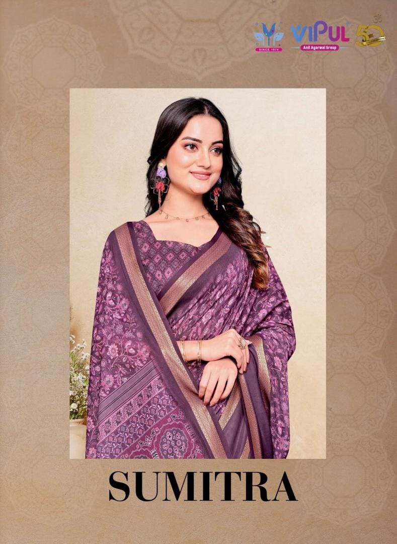 Sumitra Vipul Silk Sarees Wholesaler India