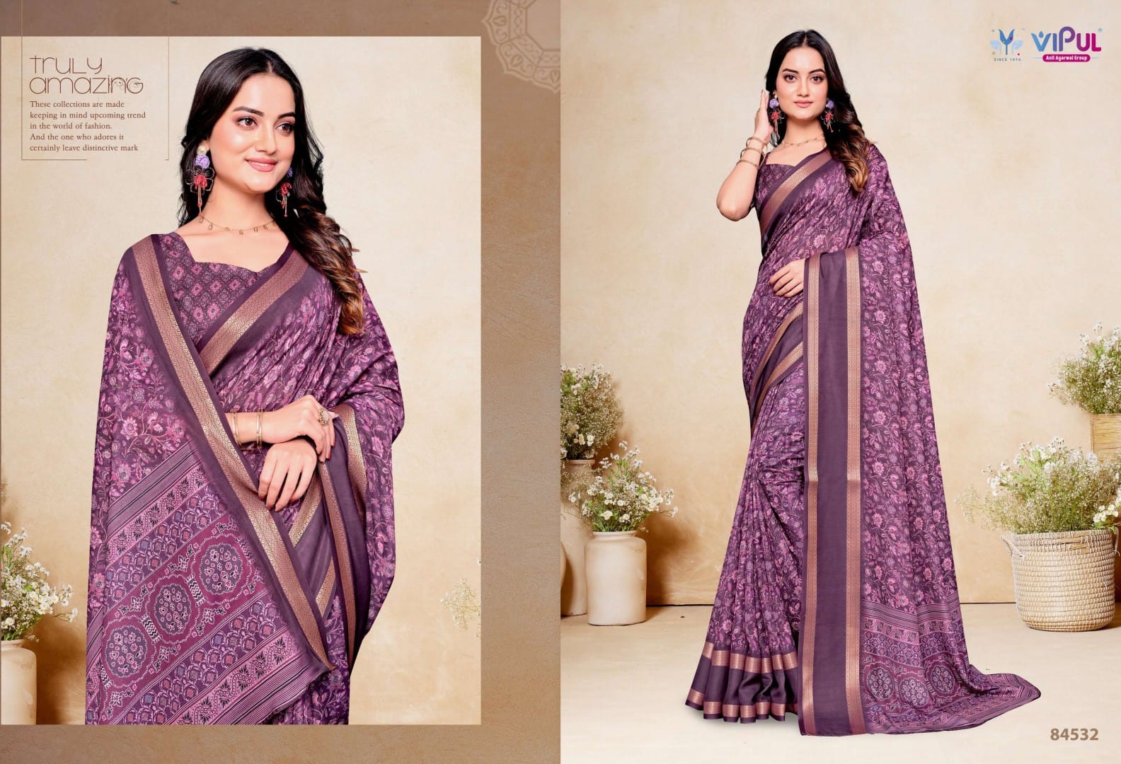 Sumitra Vipul Silk Sarees Wholesaler India