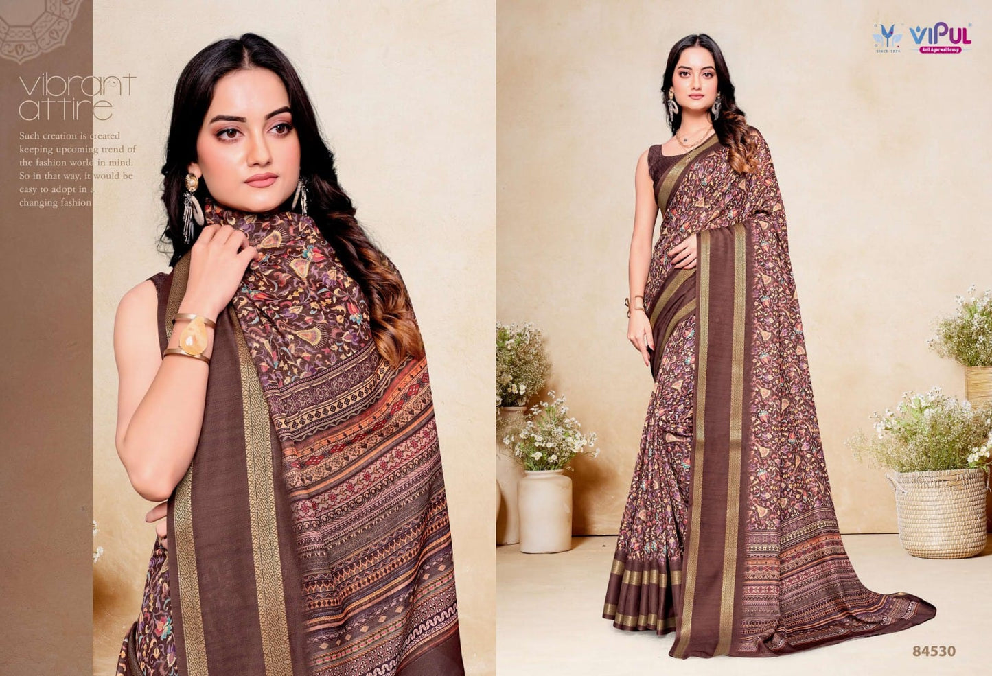 Sumitra Vipul Silk Sarees Wholesaler India