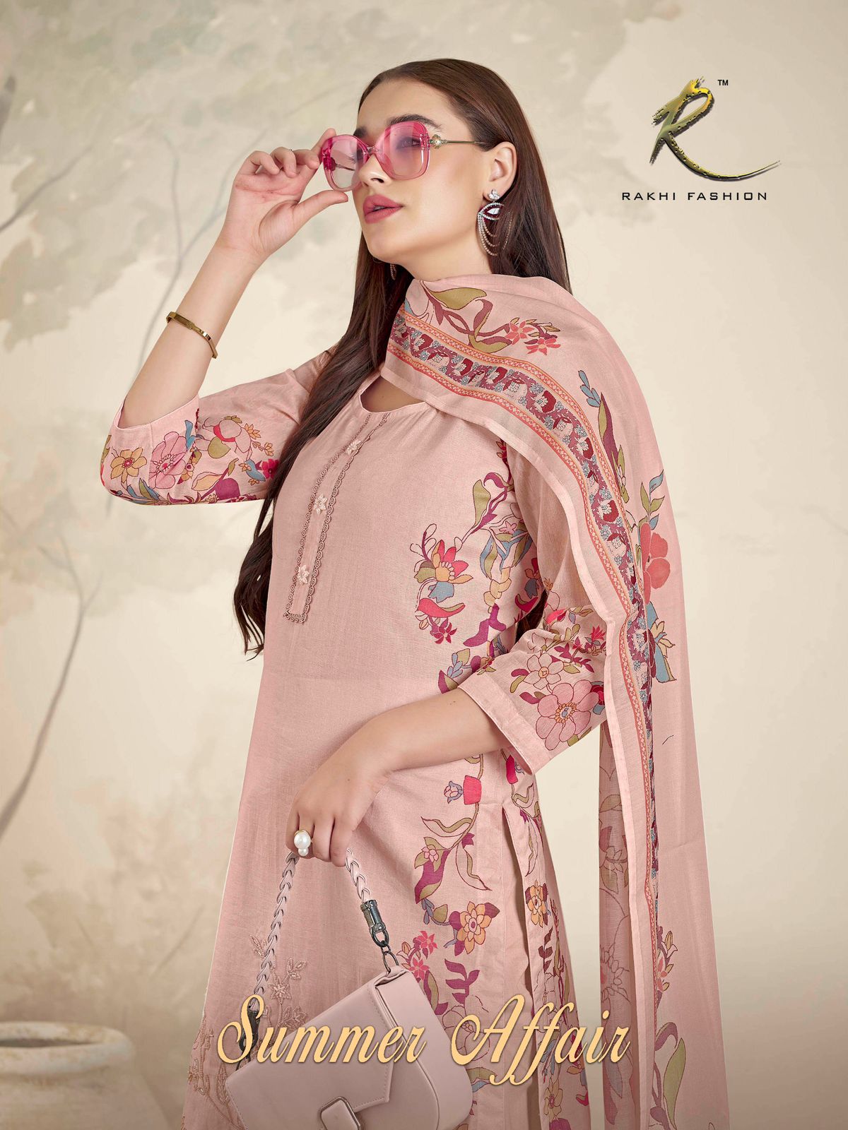 Summer Affair 73394 Rakhi Fashion Chanderi Pant Style Suits Manufacturer Ahmedabad