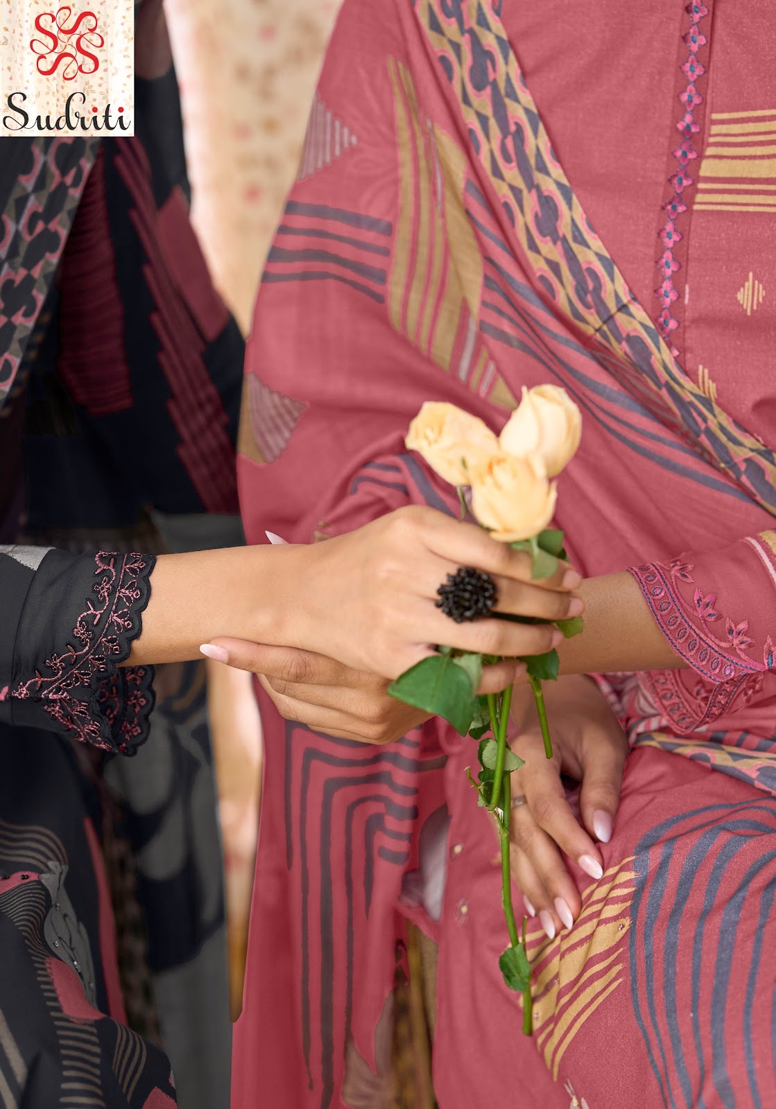 Summer Bazaar Sudriti Sahiba Cotton Lawn Pant Style Suits Supplier Gujarat