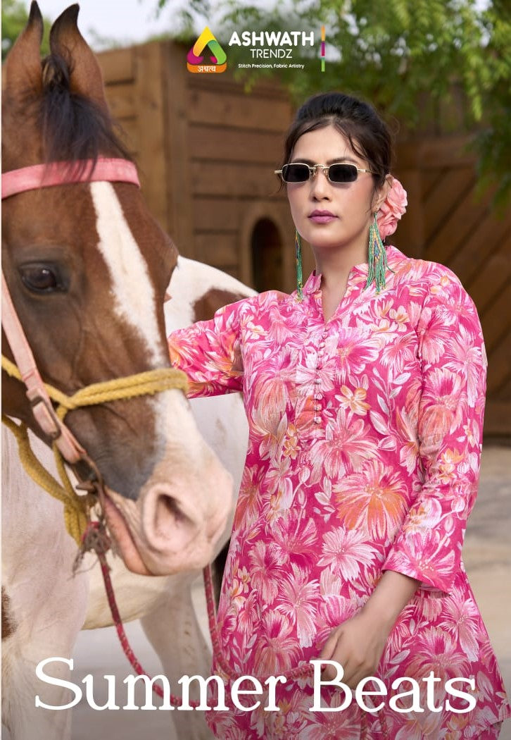 Summer Beats Ashwath Pure Cotton Co Ord Set Wholesaler India