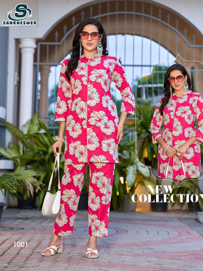 Summer Beauty Vol 1 Sankheswer Cotton Co Ord Set Wholesale