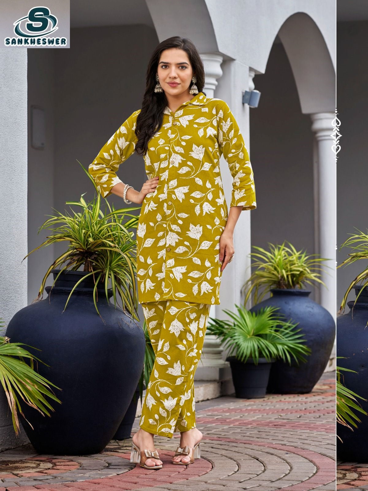 Summer Beauty Vol 1 Sankheswer Cotton Co Ord Set Wholesale
