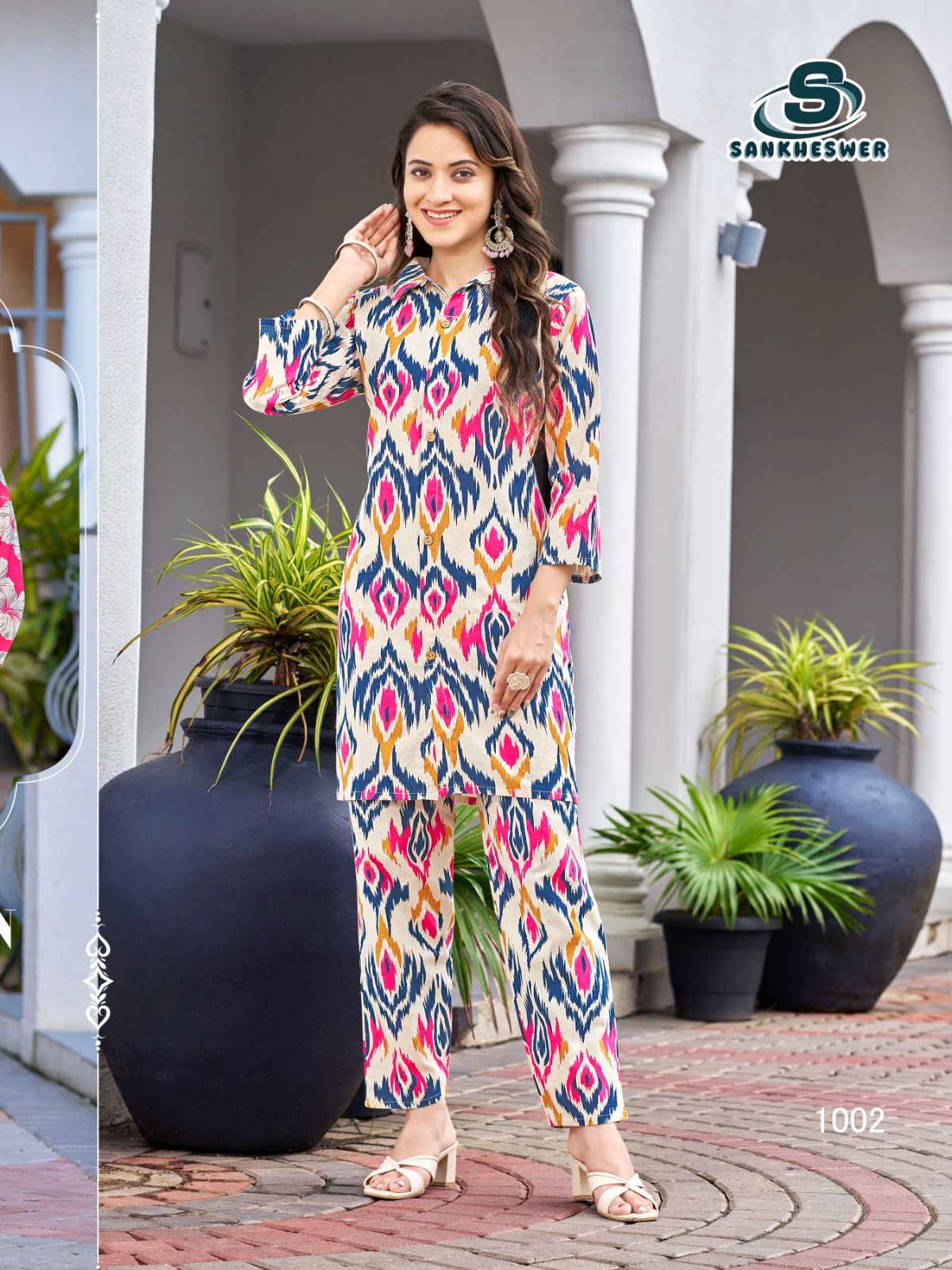 Summer Beauty Vol 1 Sankheswer Cotton Co Ord Set Wholesale