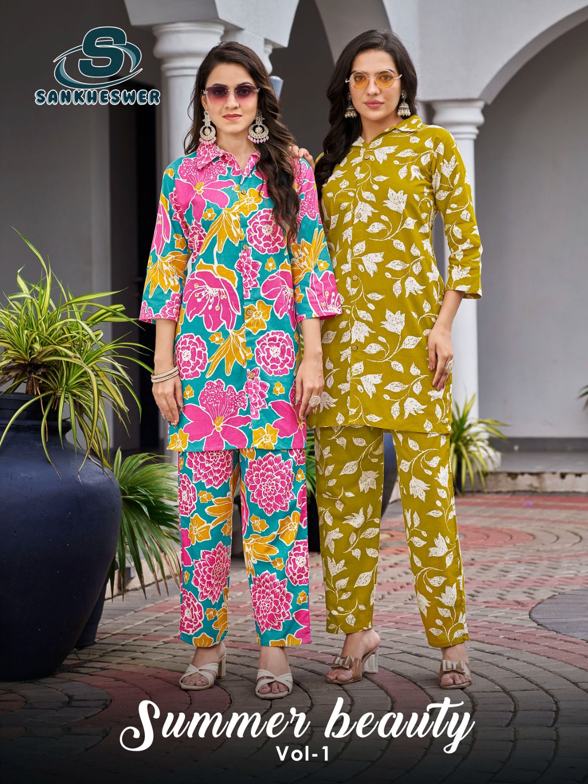 Summer Beauty Vol 1 Sankheswer Cotton Co Ord Set Wholesale