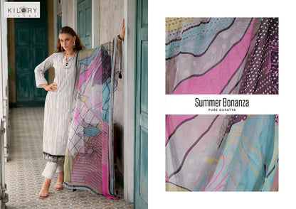 Summer Bonanza Kilory Lawn Cotton Pant Style Suits Wholesale Rate