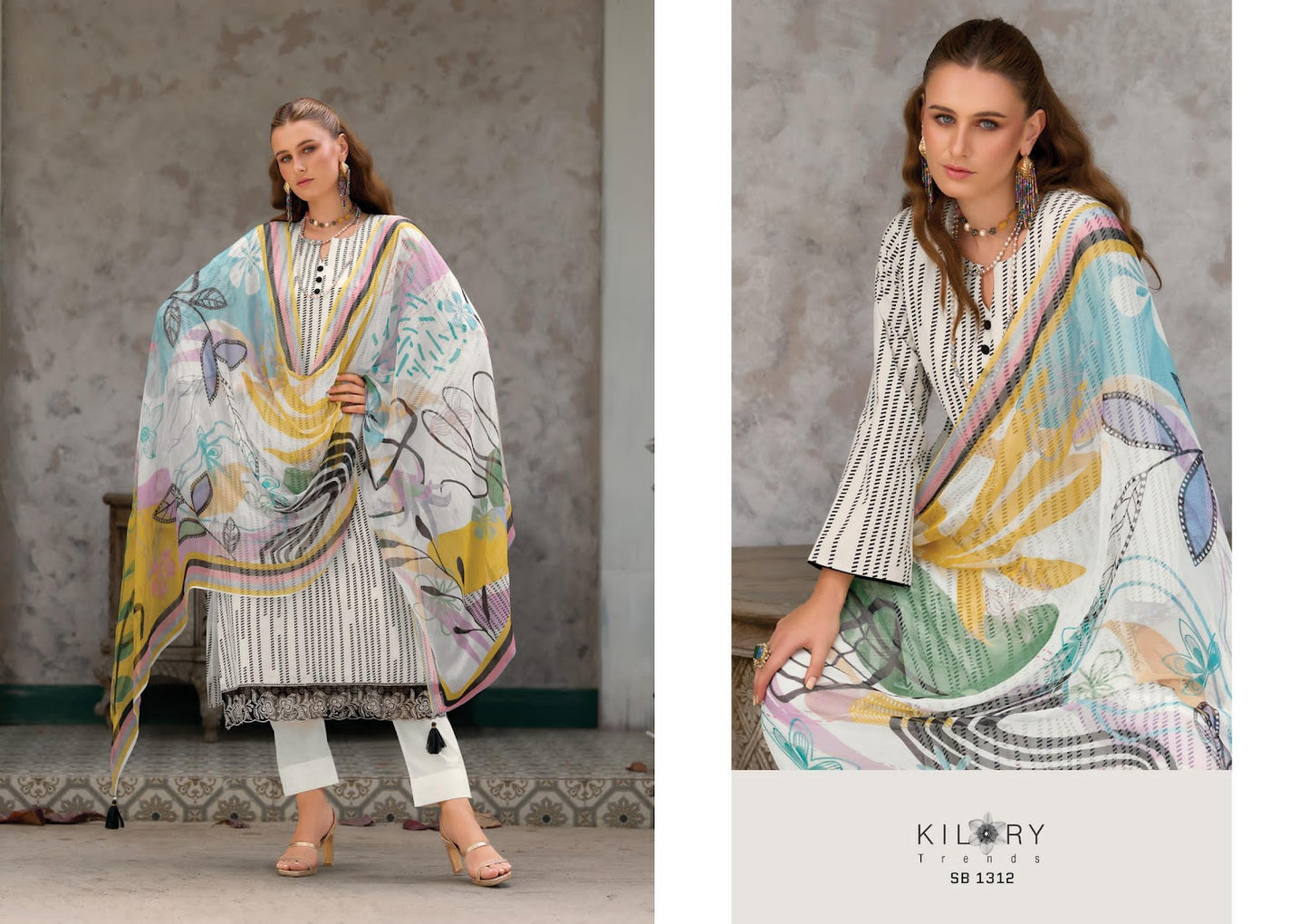 Summer Bonanza Kilory Lawn Cotton Pant Style Suits Wholesale Rate