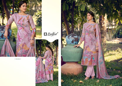 Summer Breeze Vol 2. Zulfat Designer Cotton Karachi Salwar Suits Exporter Ahmedabad