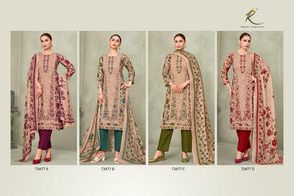 Summer Carnival 73477 Rakhi Fashion Linen Pant Style Suits Wholesale Price