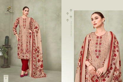 Summer Carnival 73477 Rakhi Fashion Linen Pant Style Suits Wholesale Price