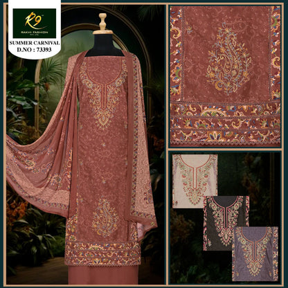Summer Carnival Rakhi Fashion Soft Cotton Salwar Suits Supplier