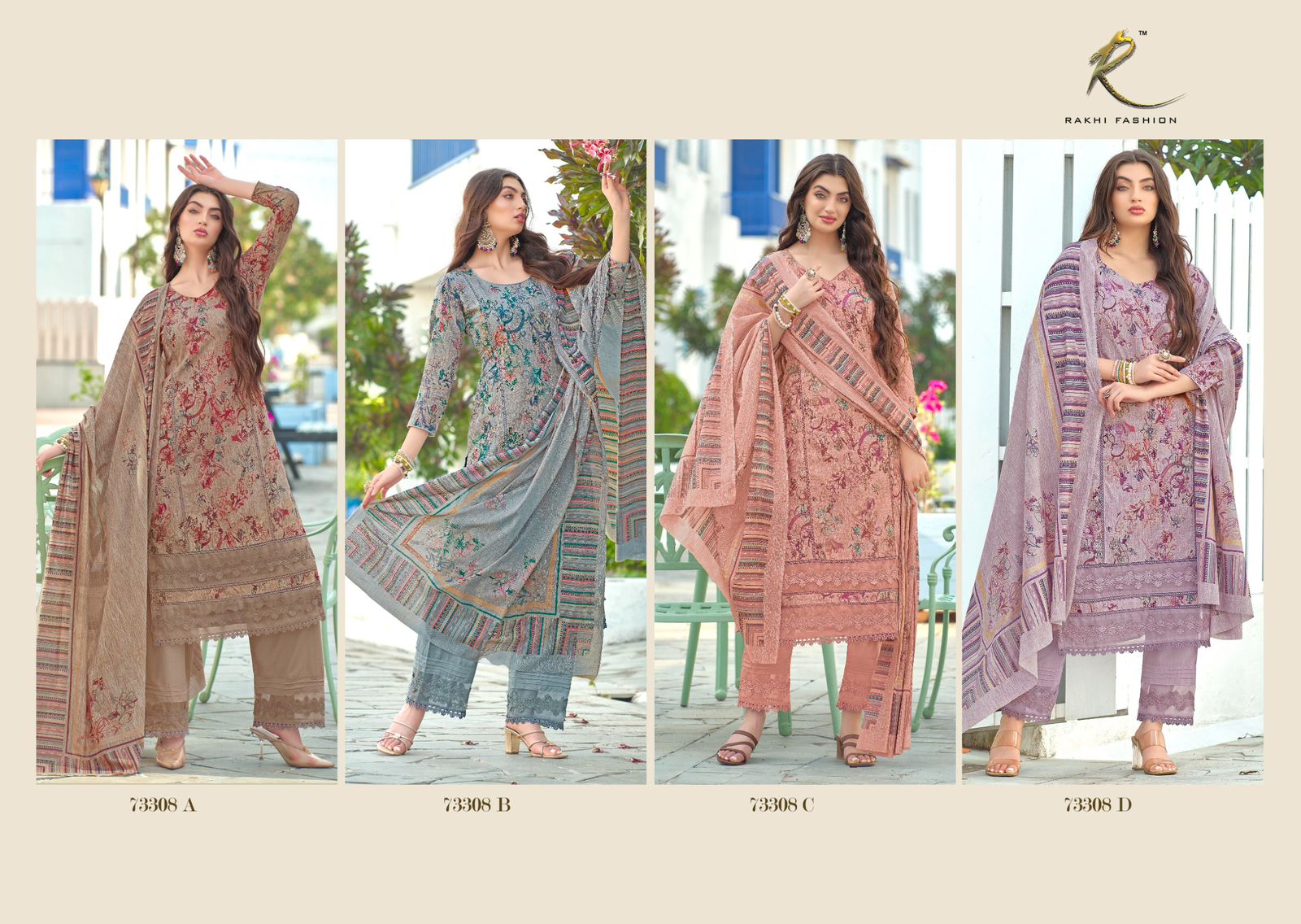 Summer Cocktail Rakhi Fashion Cotton Pant Style Suits Supplier