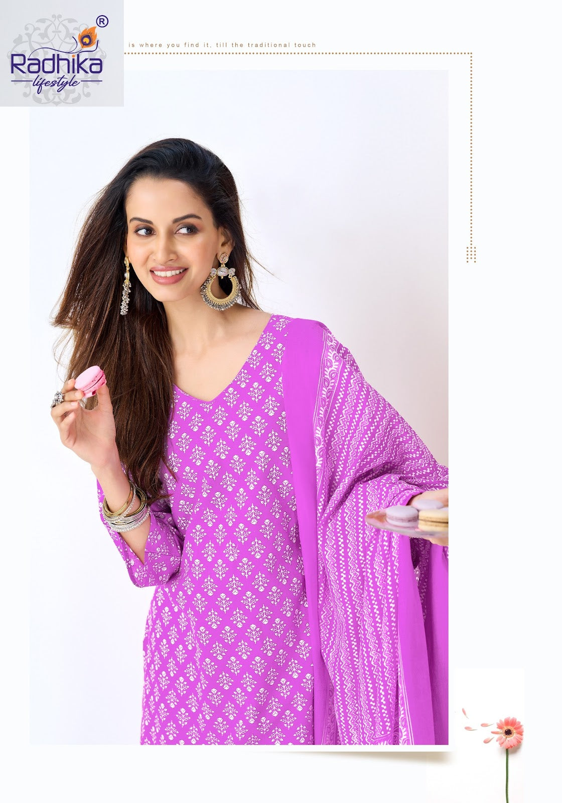 Summer Cool Vol 1 Radhika Lifestyle Readymade Cotton Pant Suits Supplier