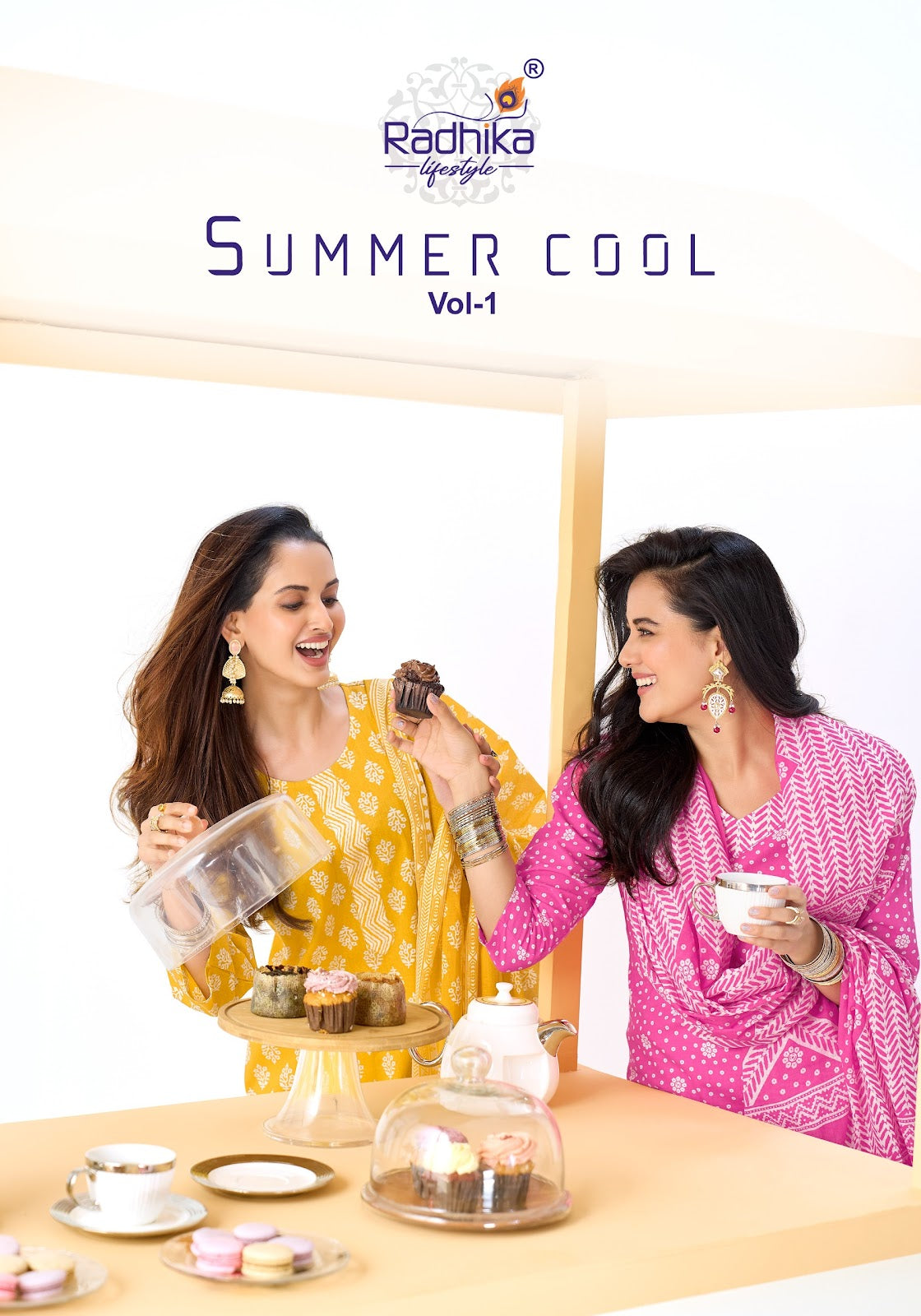 Summer Cool Vol 1 Radhika Lifestyle Readymade Cotton Pant Suits Supplier