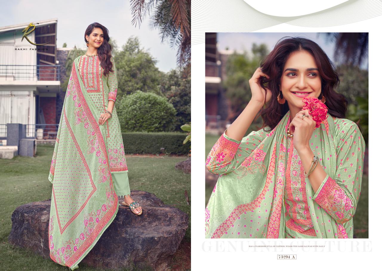 Summer Cool Vol 1 Rakhi Fashion Pant Style Suits Wholesale Price