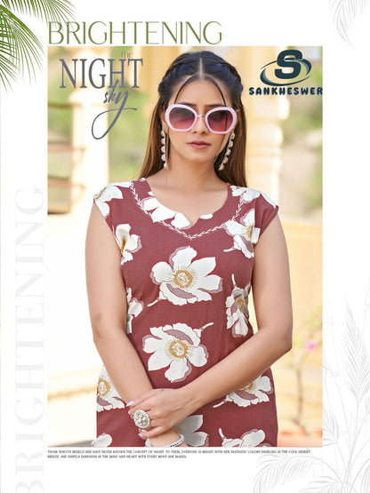 Summer Cool Vol 1 Sankheswer Reyon Co Ord Set Exporter India