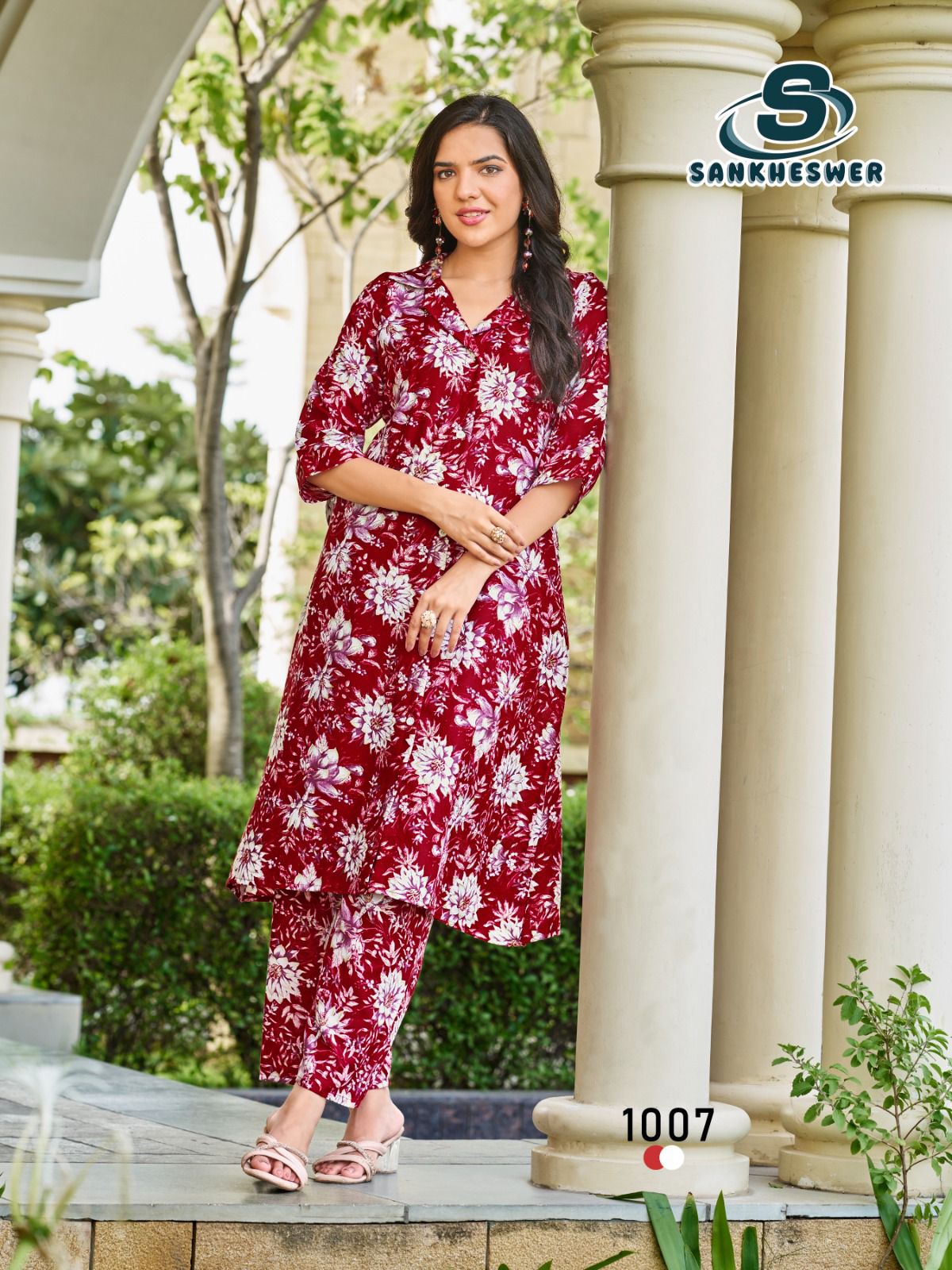 Summer Cool Vol 2 Sankheswer Reyon Co Ord Set Manufacturer