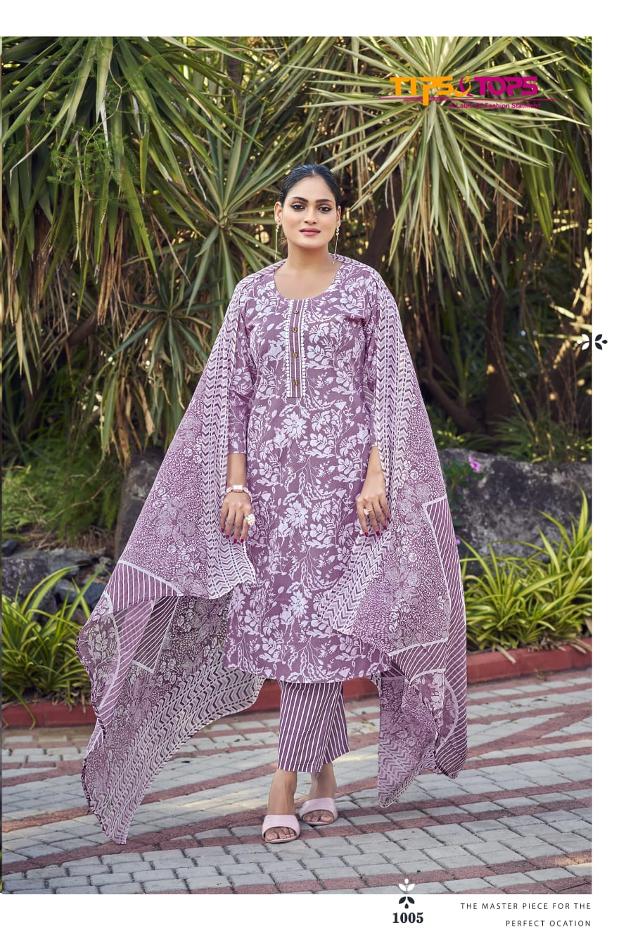 Summer Fashion Vol 08 Tips Tops Cotton Readymade Cotton Pant Suits Wholesaler