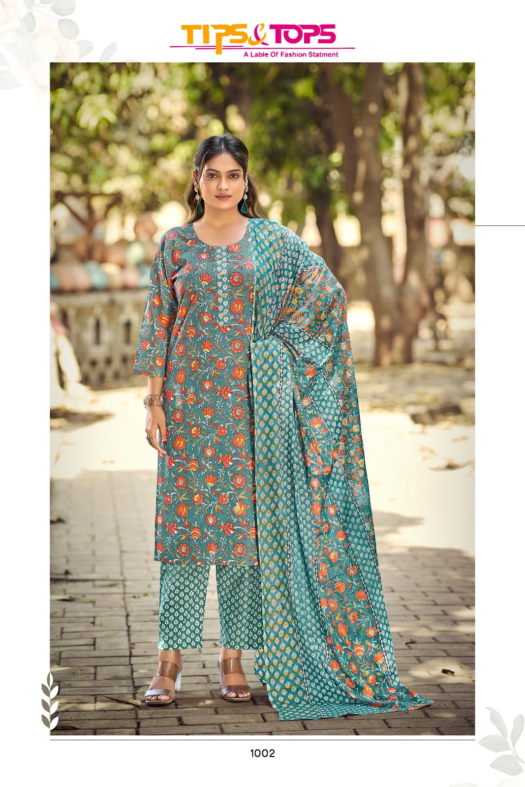 Summer Fashion Vol 9 Tips Tops Readymade Cotton Pant Suits Supplier Gujarat