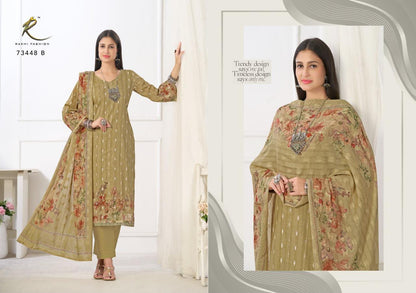 Summer Freesia 73448 Rakhi Fashion Cotton Pant Style Suits Wholesaler