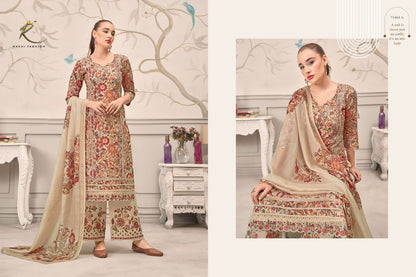 Summer Galaxy 73464 Rakhi Fashion Cotton Pant Style Suits Exporter Ahmedabad