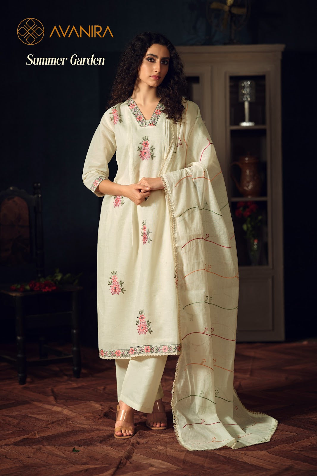 Summer Garden Avanira Readymade Cotton Pant Suits Wholesale Price