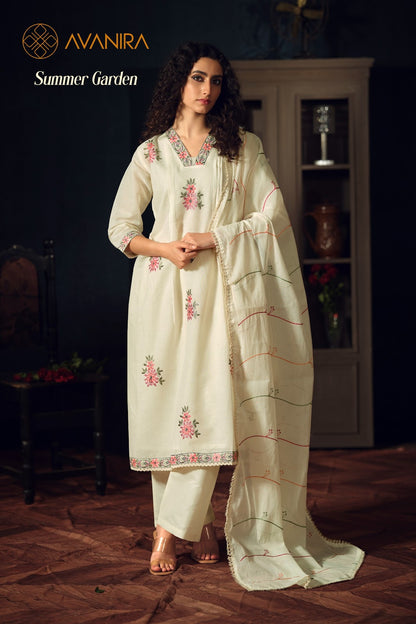 Summer Garden Avanira Readymade Cotton Pant Suits Wholesale Price