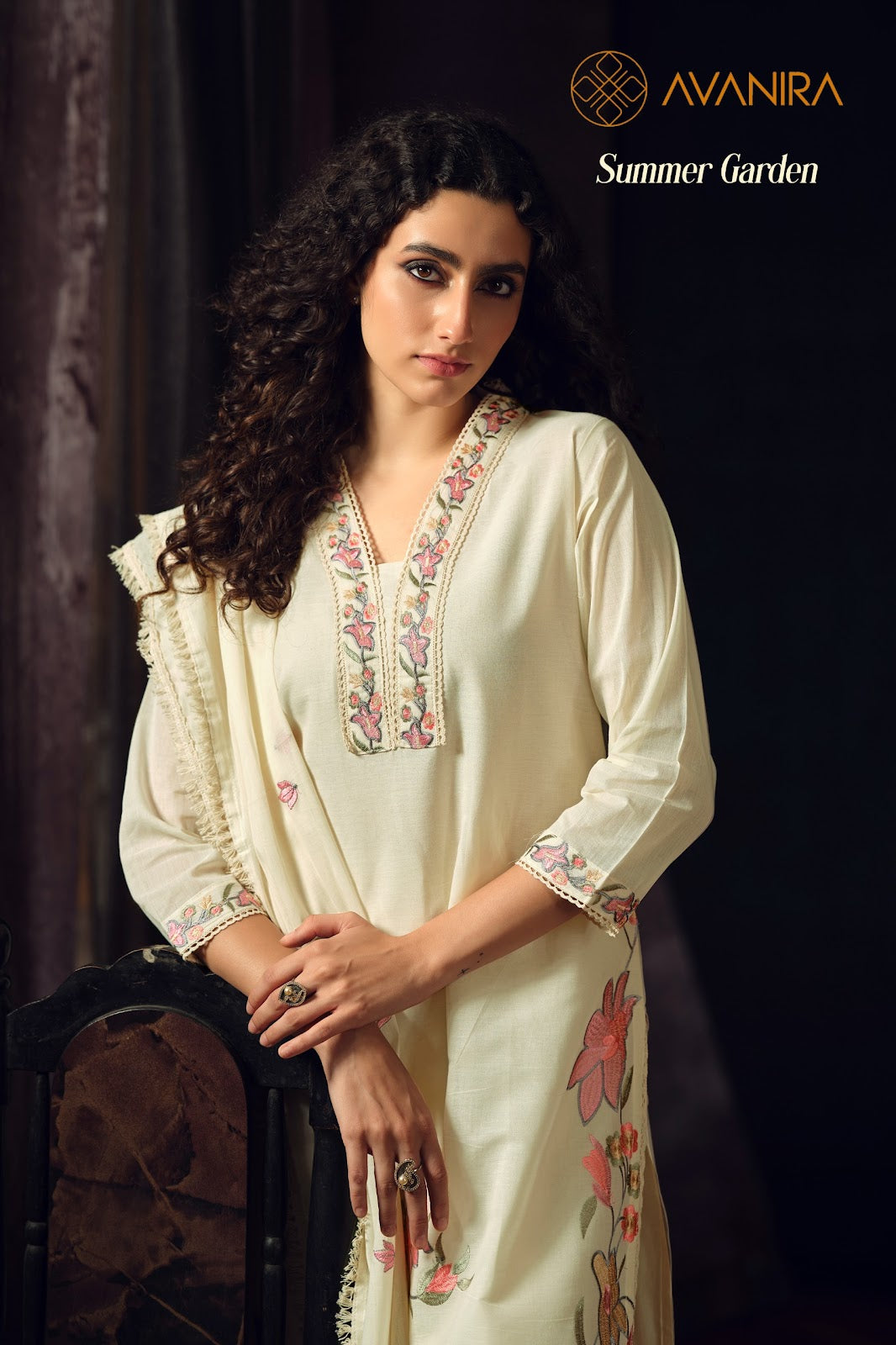 Summer Garden Avanira Readymade Cotton Pant Suits Wholesale Price
